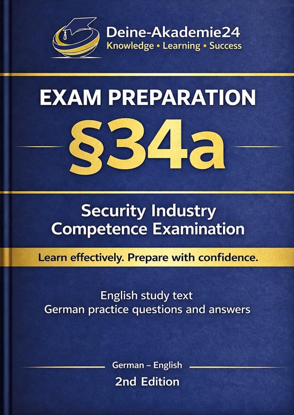 §34a Exam Preparation – German–English · 2nd Edition · PDF