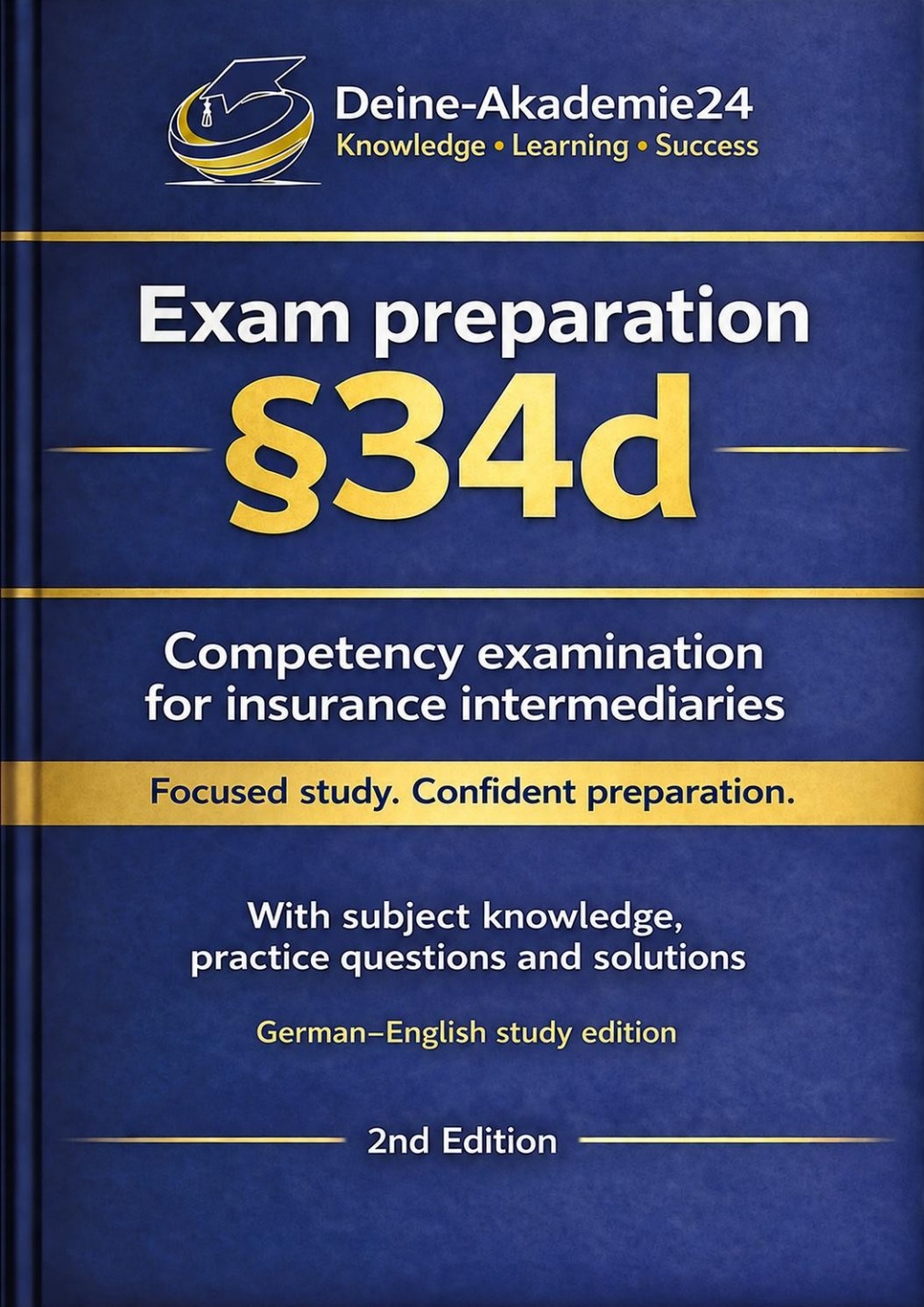 §34d Exam Preparation – German–English · 2nd Edition · PDF