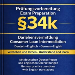 §34k Exam Preparation – German–English · First Edition · PDF