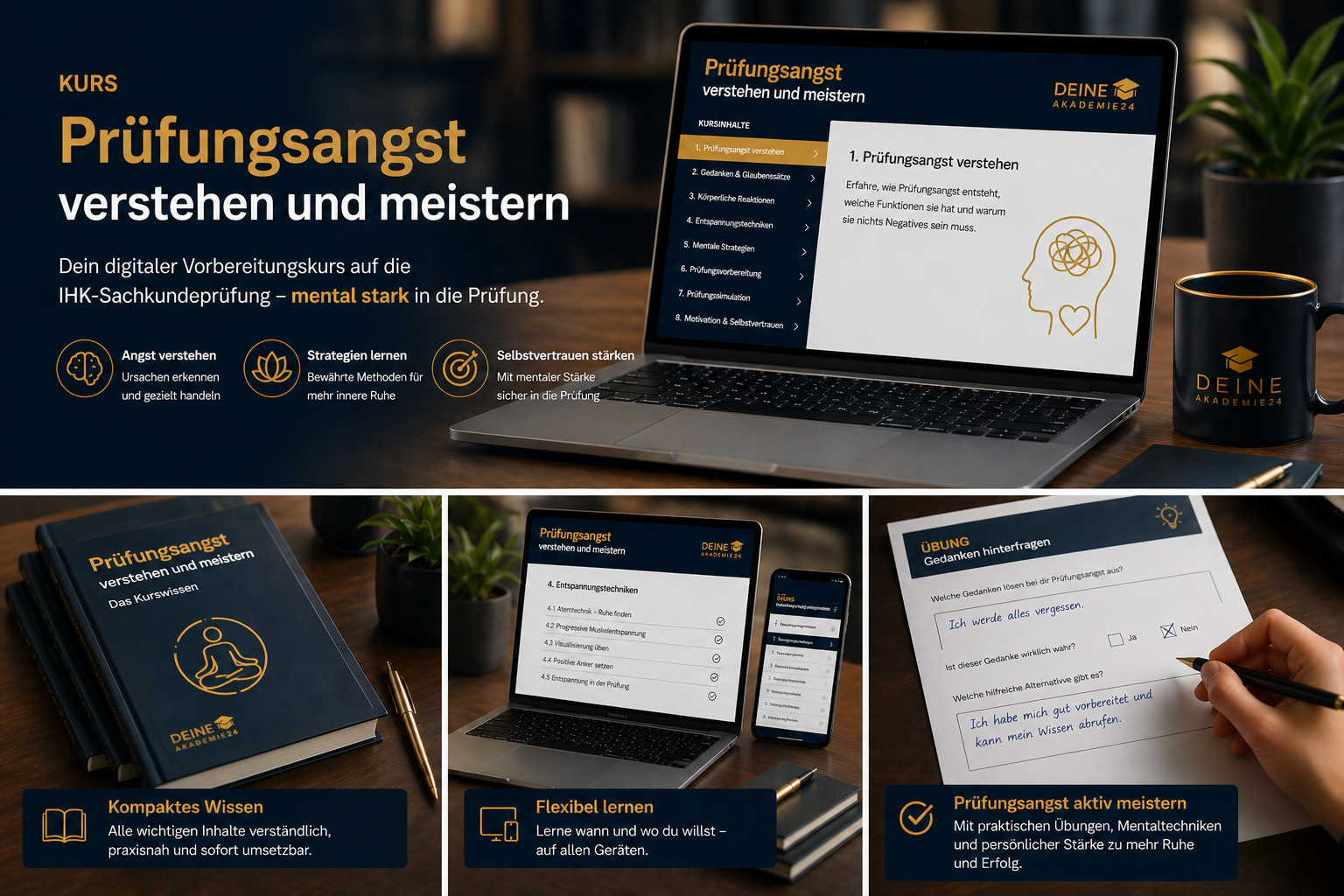 Prüfungsangst verstehen und meistern